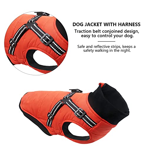 Morezi Dog costume, dog coats, dog snowsuit with safety reflective