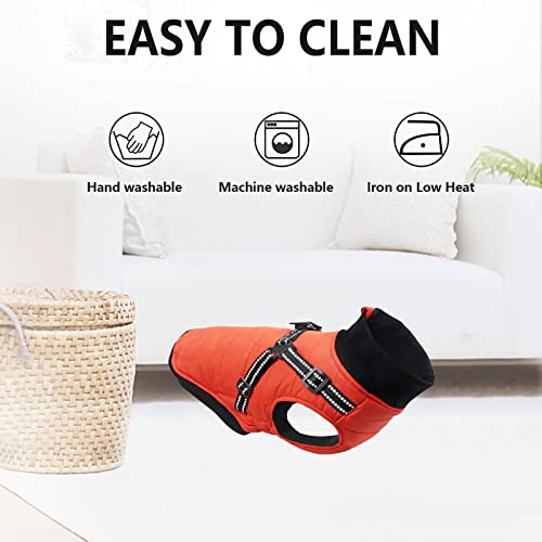 Morezi Dog costume, dog coats, dog snowsuit with safety reflective