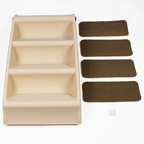 Dog Pet stairs steps beige Easipet Doggiebed.co.uk