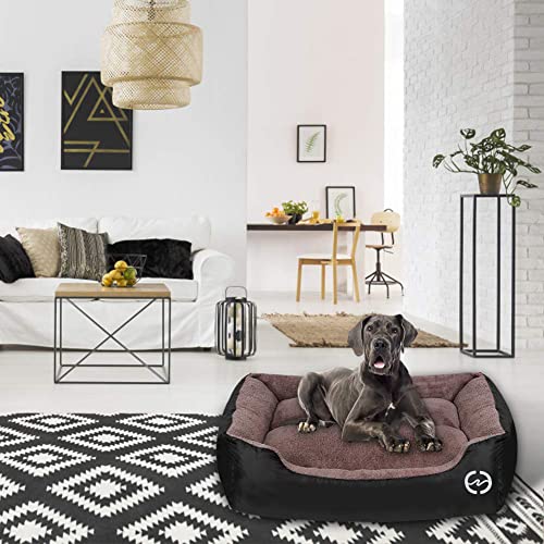 Photo inspiration: Picture Idea: Fristone Dog Beds Large Washable Pet Basket Comfortable Kennel Bed