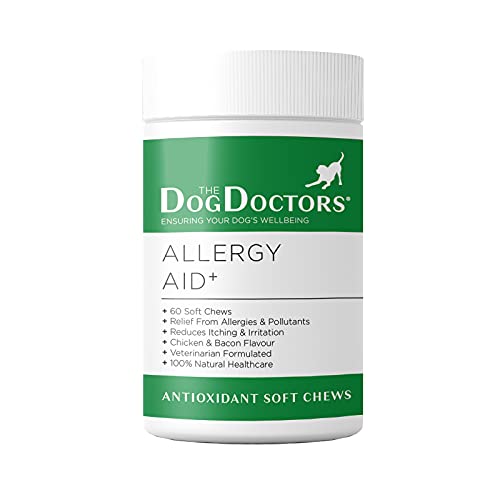 The Dog Doctors Allergy Aid Bitesized Soft Chews Helps Relieve Itchy