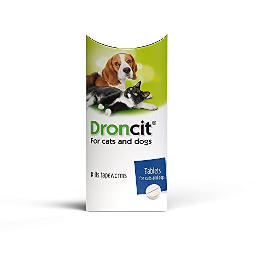 RS Pet Droncit Bayer Dog & Cat Tapeworm Tablets x 10 Pack Doggiebed.co.uk